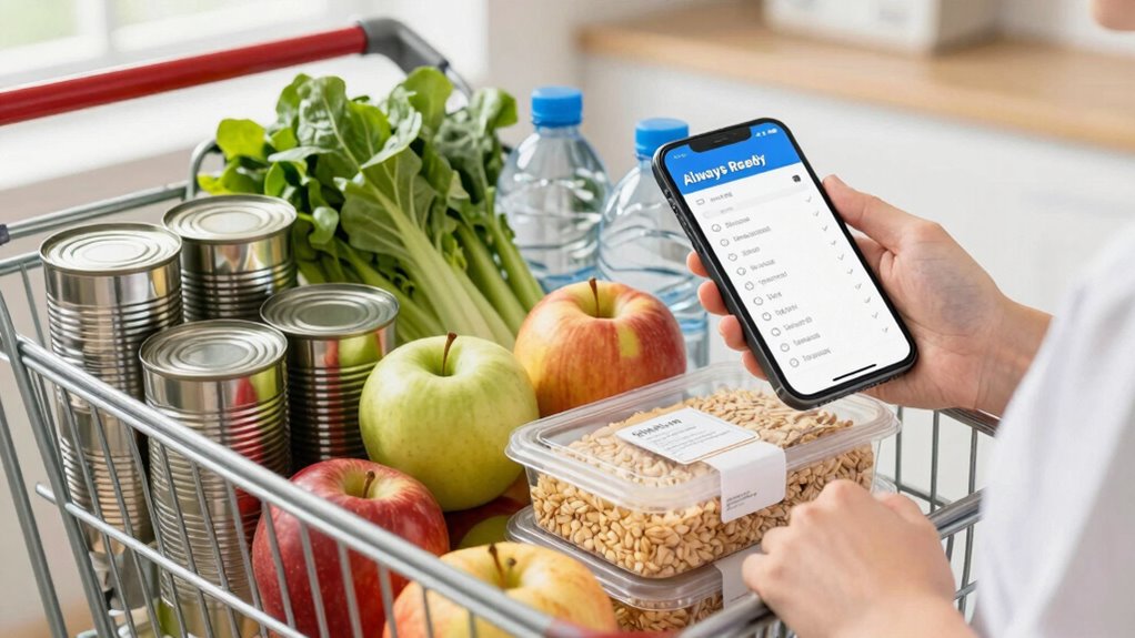 update your grocery list regularly