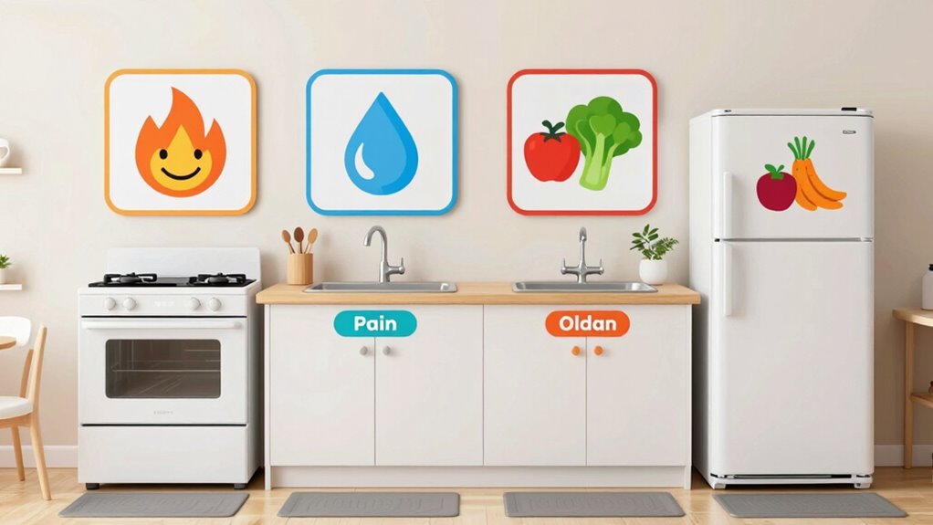 use clear visual signage