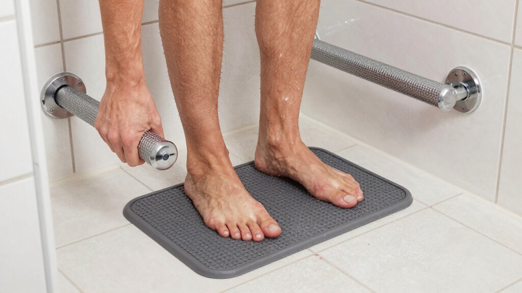 use grab bars and stability