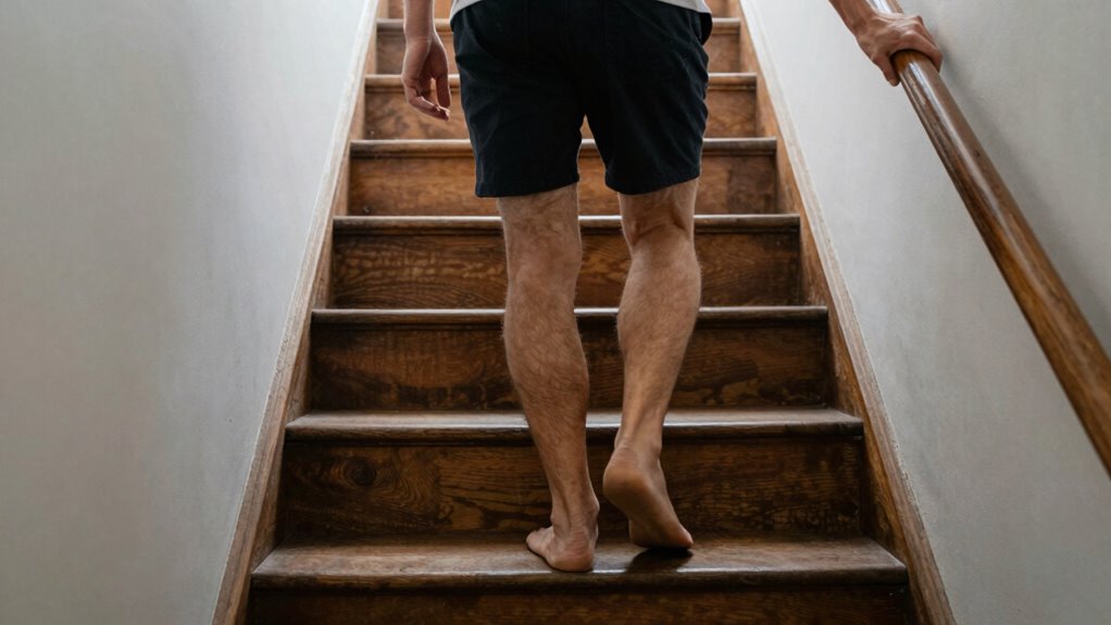 use strong leg confidently