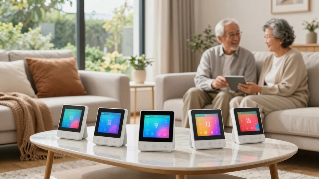 user friendly smart thermostats for seniors