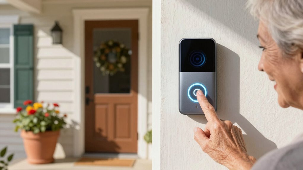 user friendly video doorbell features