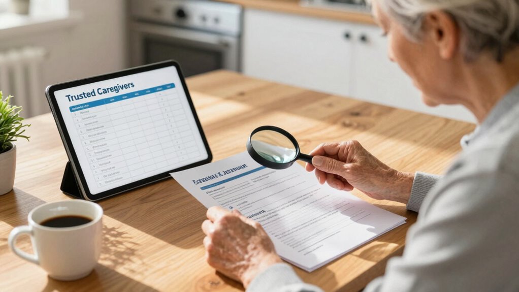 verify credentials and backgrounds