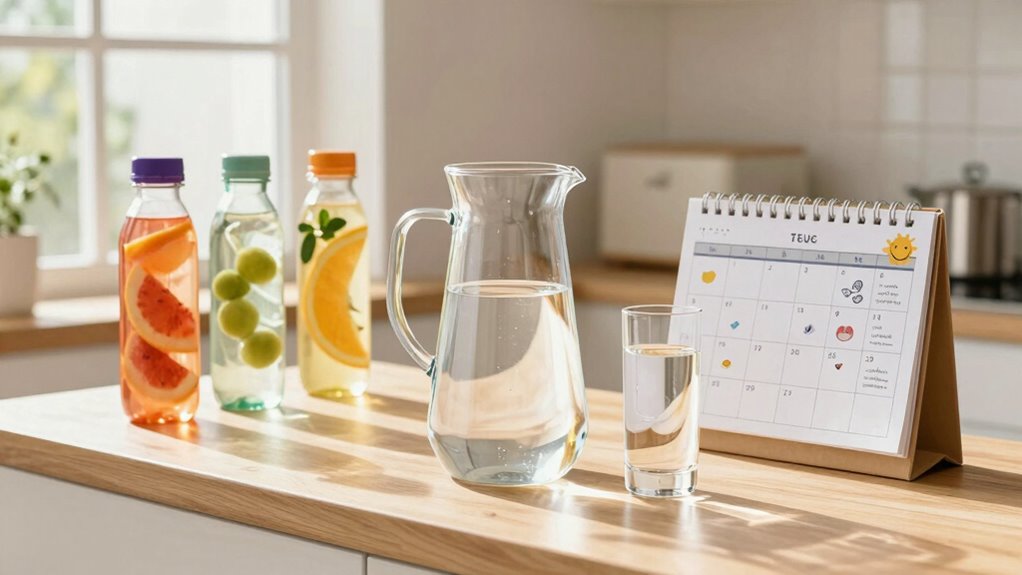 visual cues promote effortless hydration