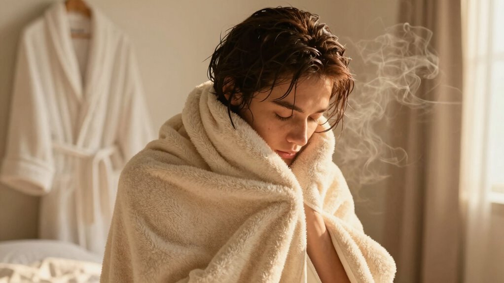 warm clothing prevents chills