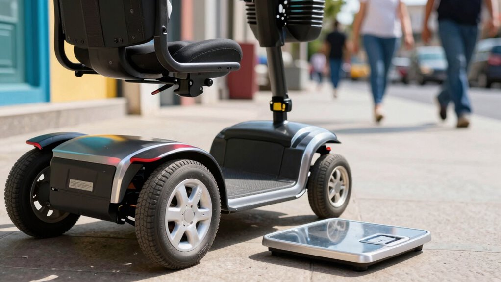 weight affects scooter range