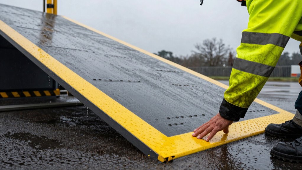 wet weather ramp safety