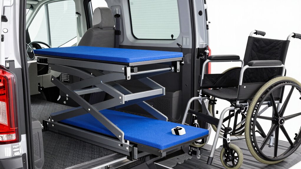 wheelchair lift safety features