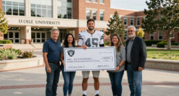 Raiders QB Mendoza, family deliver $500K gift to University of Miami for MS research