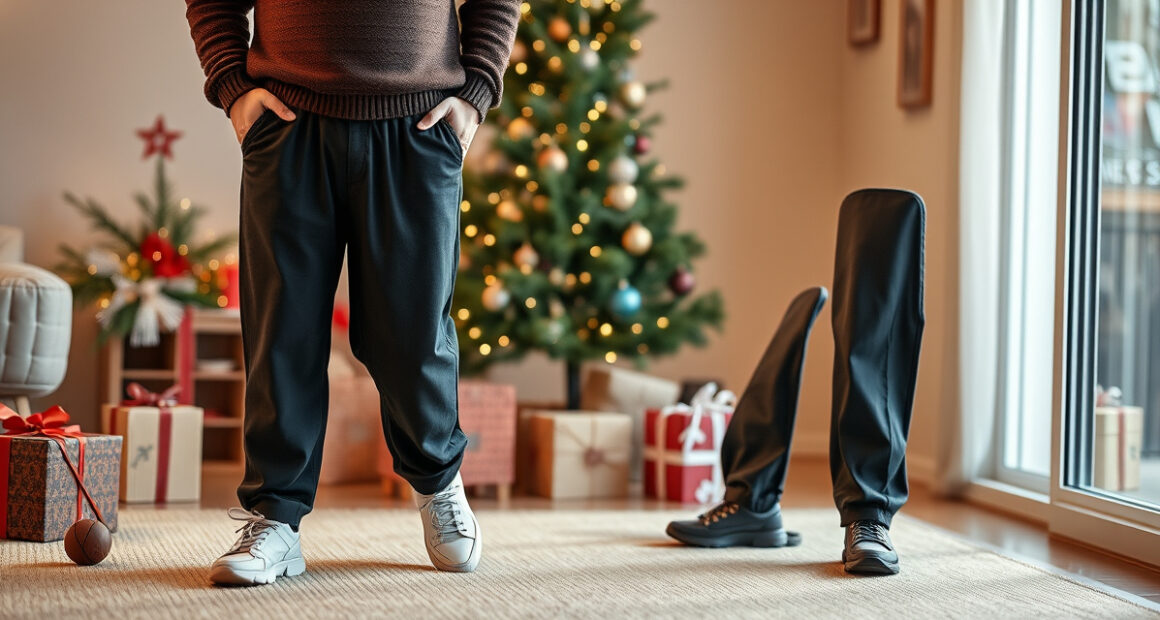 LETAOTAO Men's Elastic Waist Pants for Holiday Gatherings