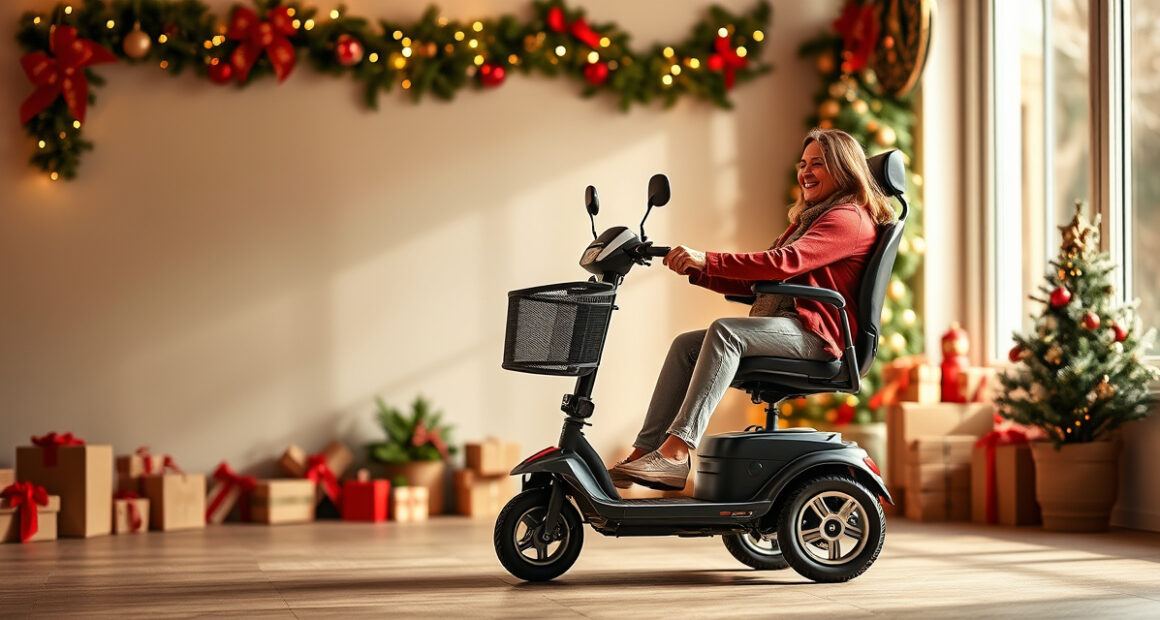 Vive 4 Wheel Mobility Scooter: A Holiday Outing Made Easier